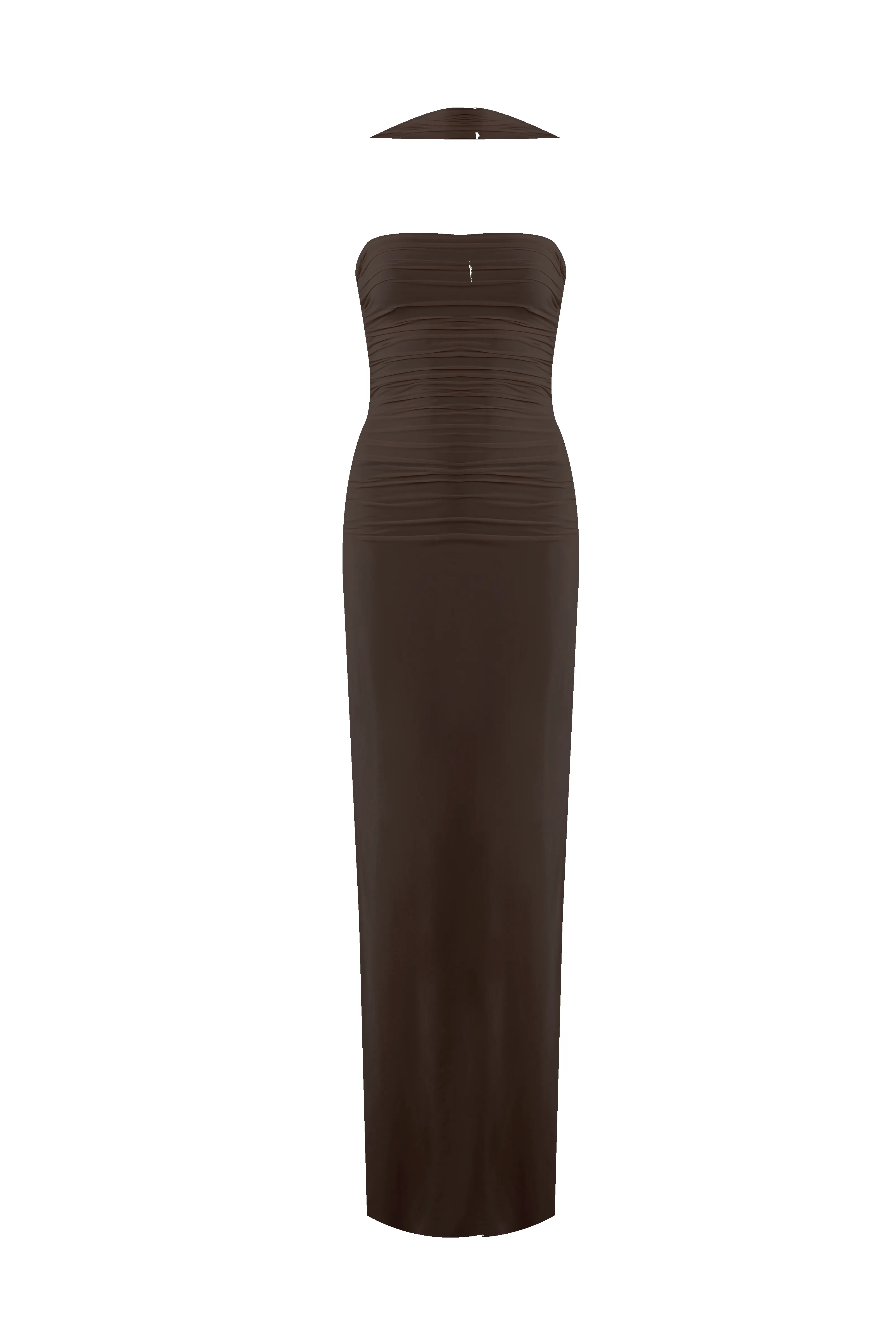 Maygel Coronel - Catedral Long Dress - Wood sold by Jessie Boutique product image thumbnail 5