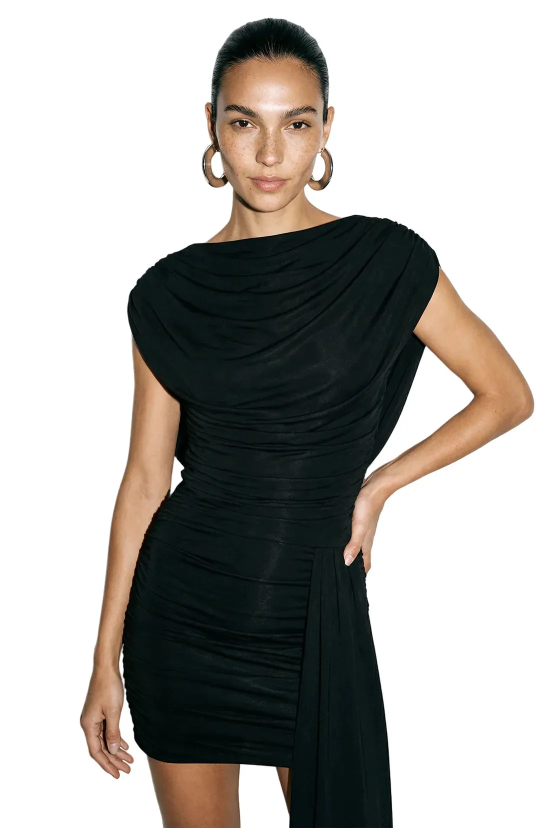 Ronny Kobo - Brulee Dress - Black sold by Jessie Boutique