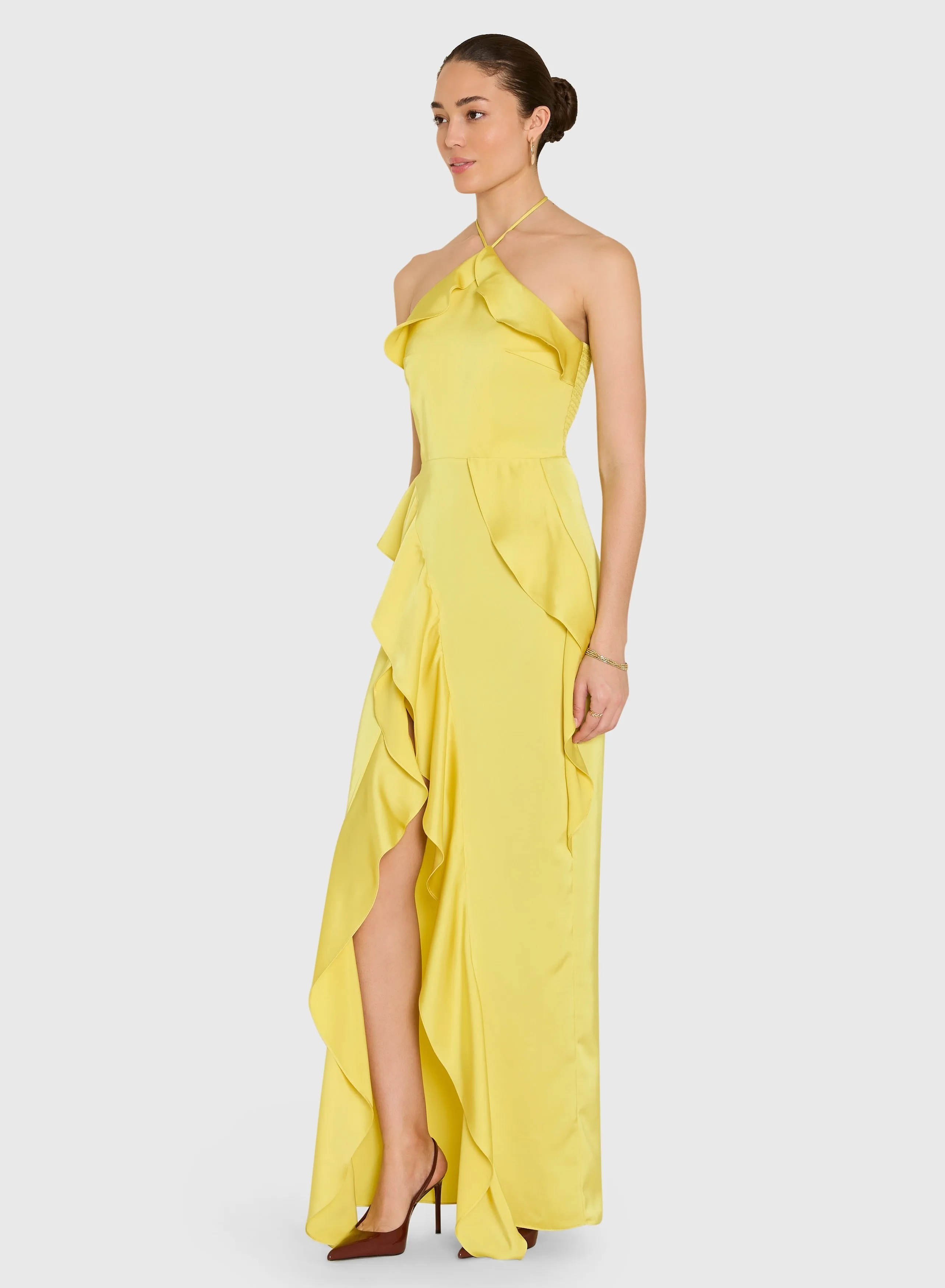 Amanda Uprichard - Alessandra Maxi Dress - Multiple Colors sold by Jessie Boutique product image thumbnail 5