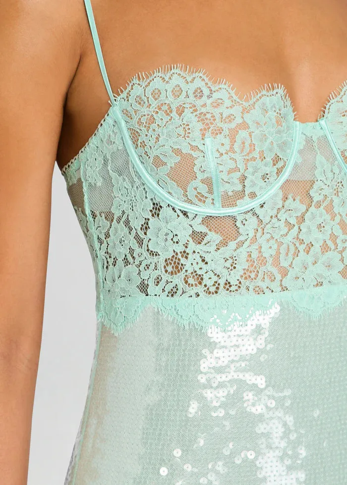Retrofete - Alixandra Dress - Mint sold by Jessie Boutique product image thumbnail 2