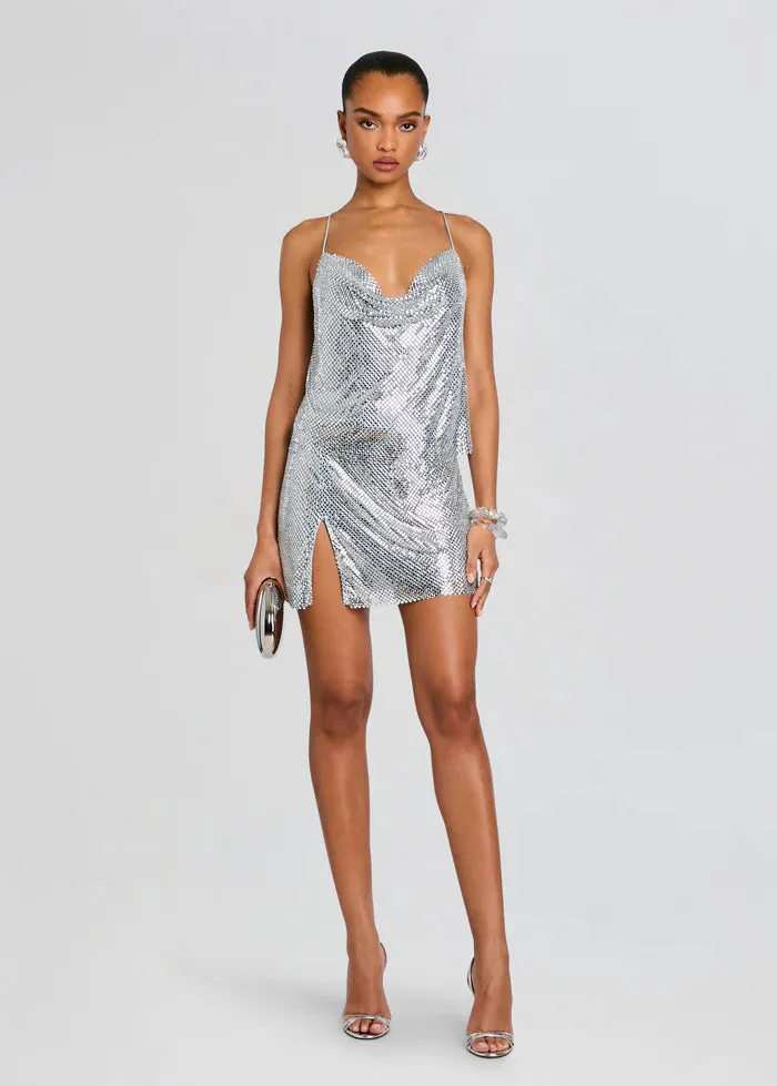Retrofete - Pax Embellished Skirt - Glace/Silver Ecru sold by Jessie Boutique product image thumbnail 2