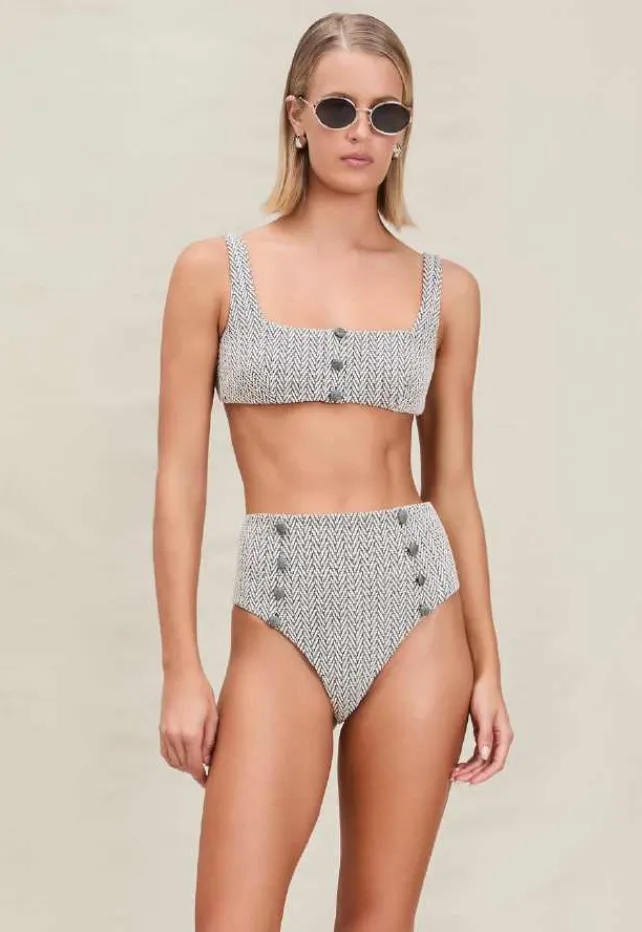 Devon Windsor - Malia Bottom - Shadow sold by Jessie Boutique product image thumbnail 2