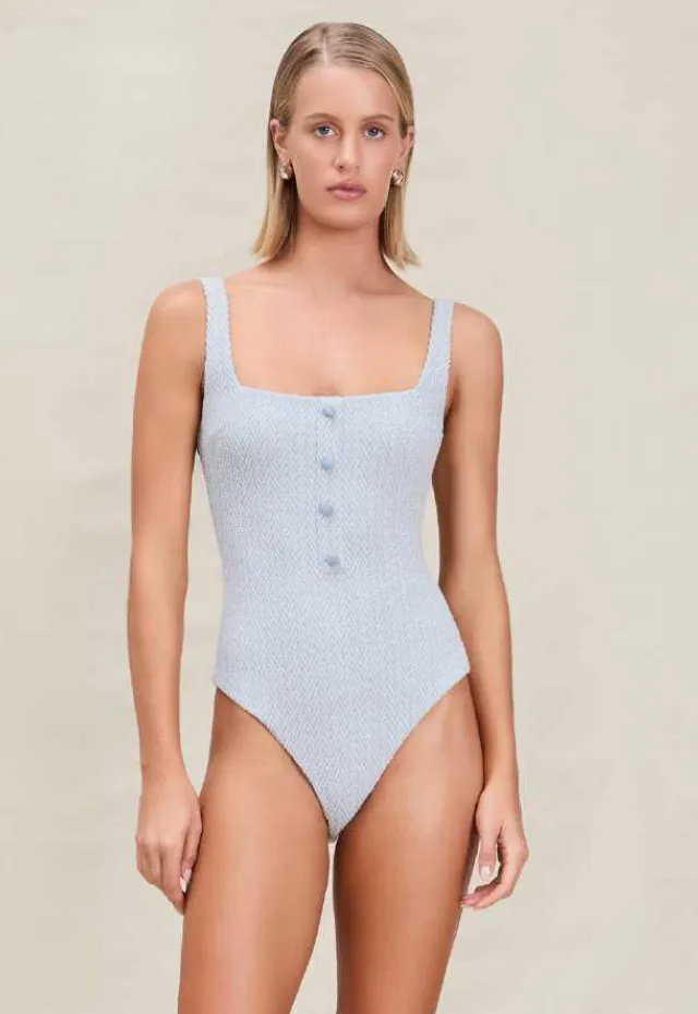Devon Windsor - Layla One-Piece - Polar sold by Jessie Boutique