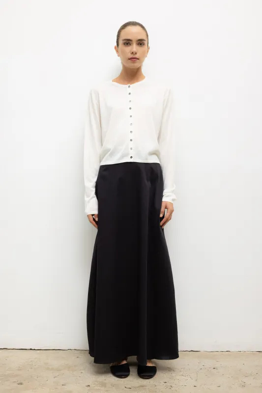 Leset - Yoko Maxi Skirt - Black made by Leset