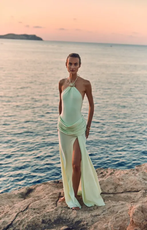 Shani Shemer - Valentine Maxi Dress - Mint made by Jessie Boutique