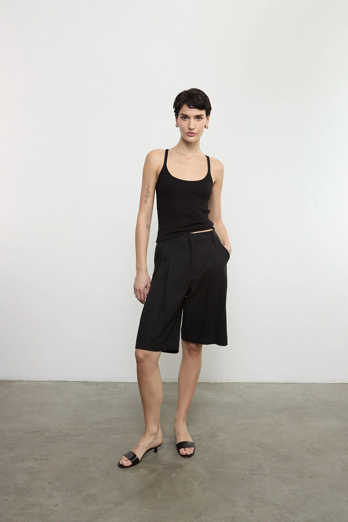 Enza Costa - Cotton Rib Cami Tank - Multiple Colors sold by Jessie Boutique product image thumbnail 5