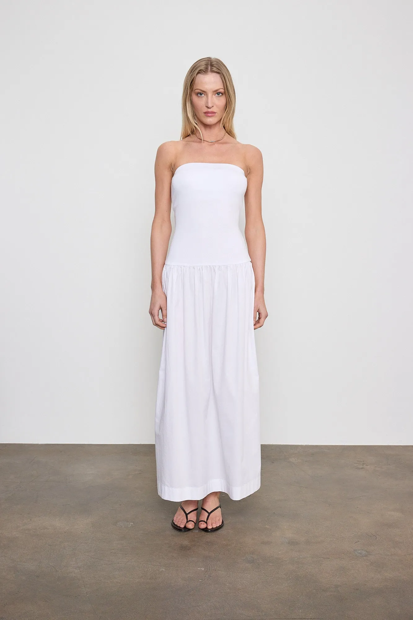 Enza Costa - Cotton Bandeau Dress - Multiple Colors sold by Jessie Boutique product image thumbnail 2
