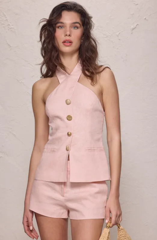 Shani Shemer - Mia Top - Pink Blush made by Jessie Boutique