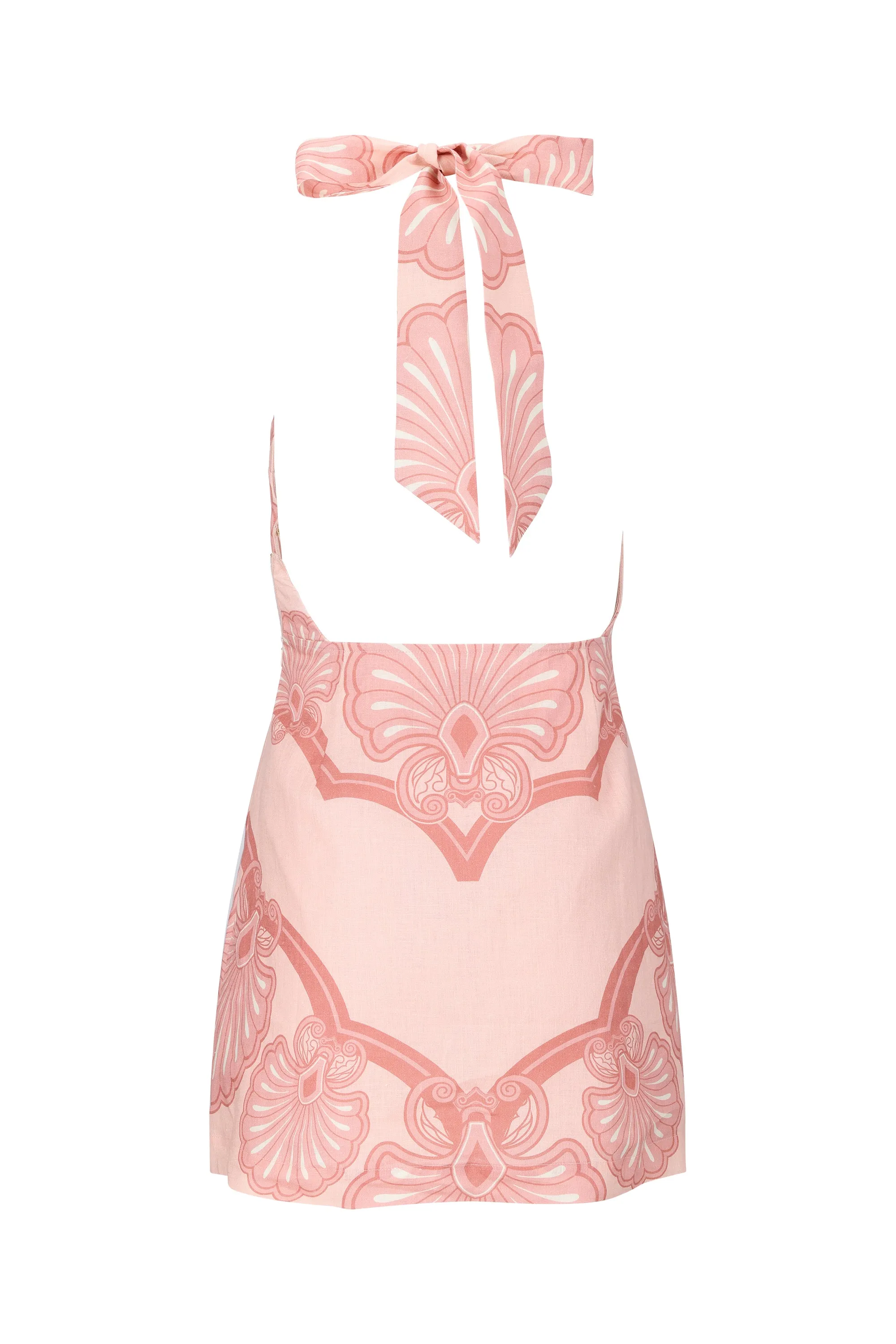 Shani Shemer - Rae Mini Dress - Pink Shell Print sold by Jessie Boutique product image thumbnail 3