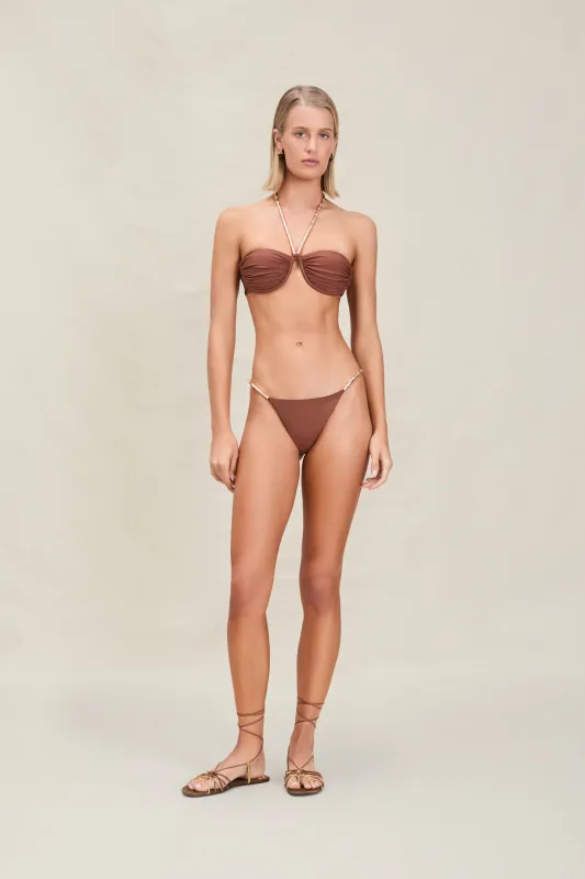 Devon Windsor - Gianna Top - Umber made by Devon Windsor