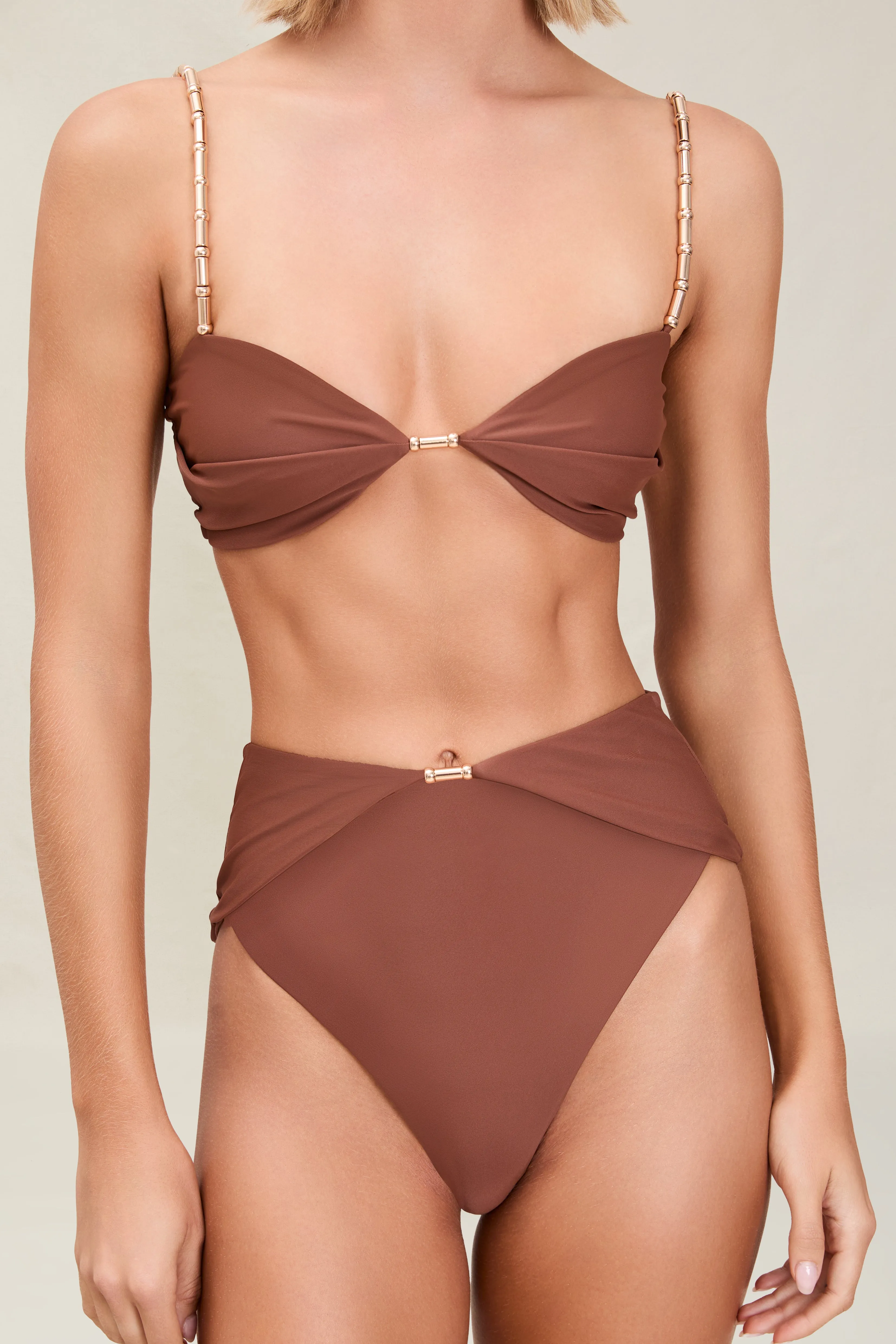 Devon Windsor - Emmie Top - Umber sold by Jessie Boutique product image thumbnail 2