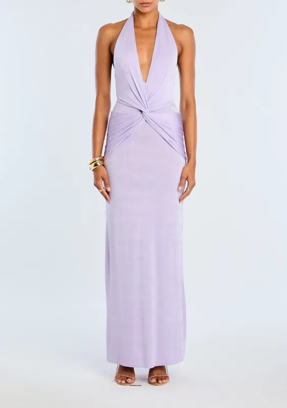 SER.O.YA - Mada Maxi Dress - Lilac Bloom made by Seroya
