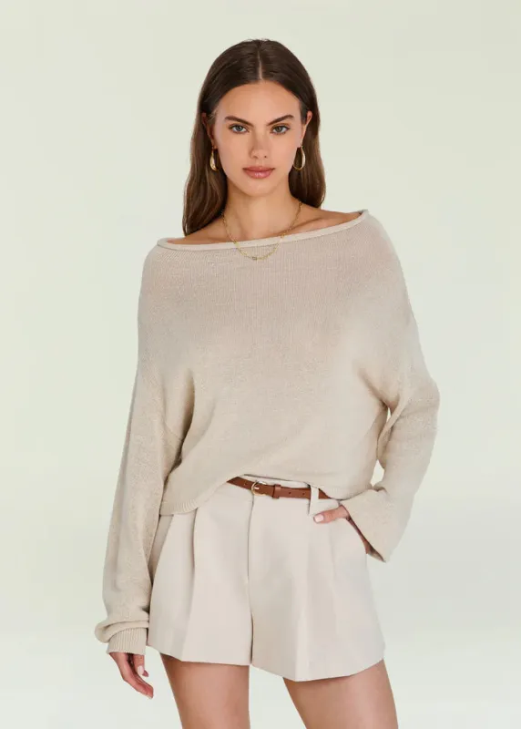 SER.O.YA - Serafina Sweater - Almond made by Seroya