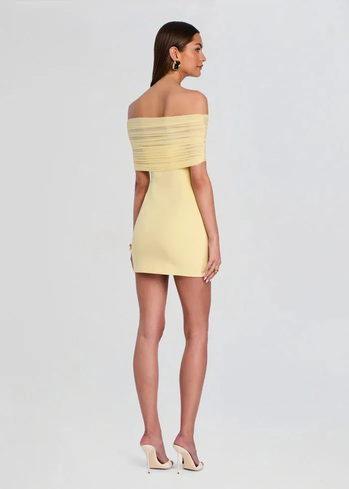 SER.O.YA - Jayne Dress - Butter sold by Jessie Boutique product image thumbnail 3