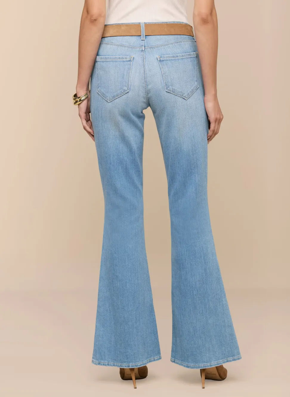 L'agence - Taney Low-Rise Flare Jean - Pacific sold by Jessie Boutique product image thumbnail 2