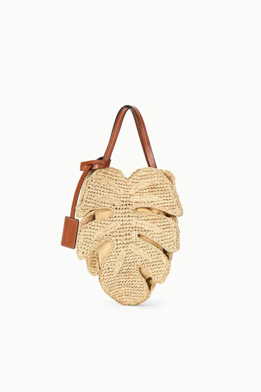 Staud - Palm Raffia Bag - Natural Tan made by STAUD