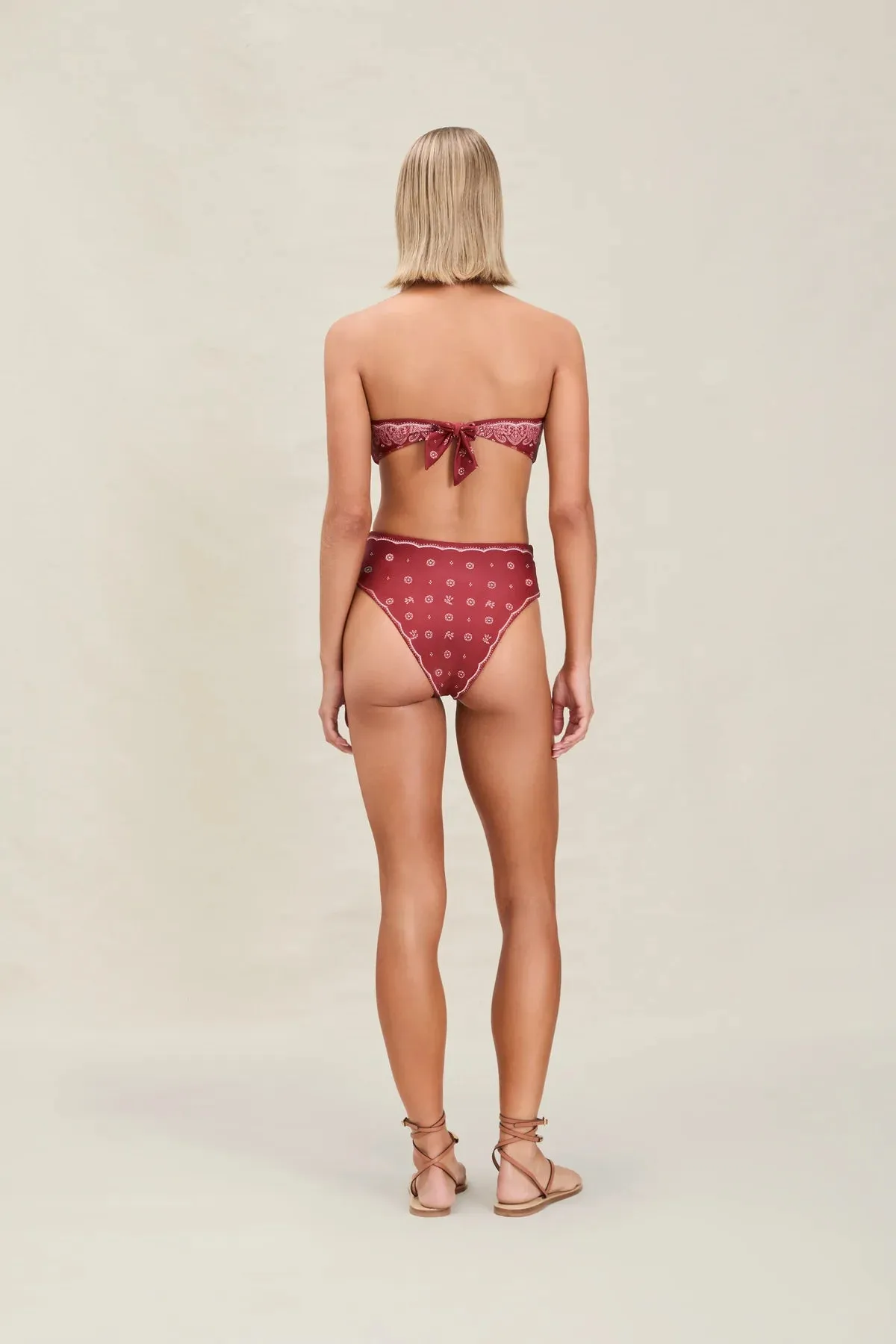Devon Windsor - Rebecca Full-Piece - Merlot sold by Jessie Boutique product image thumbnail 3