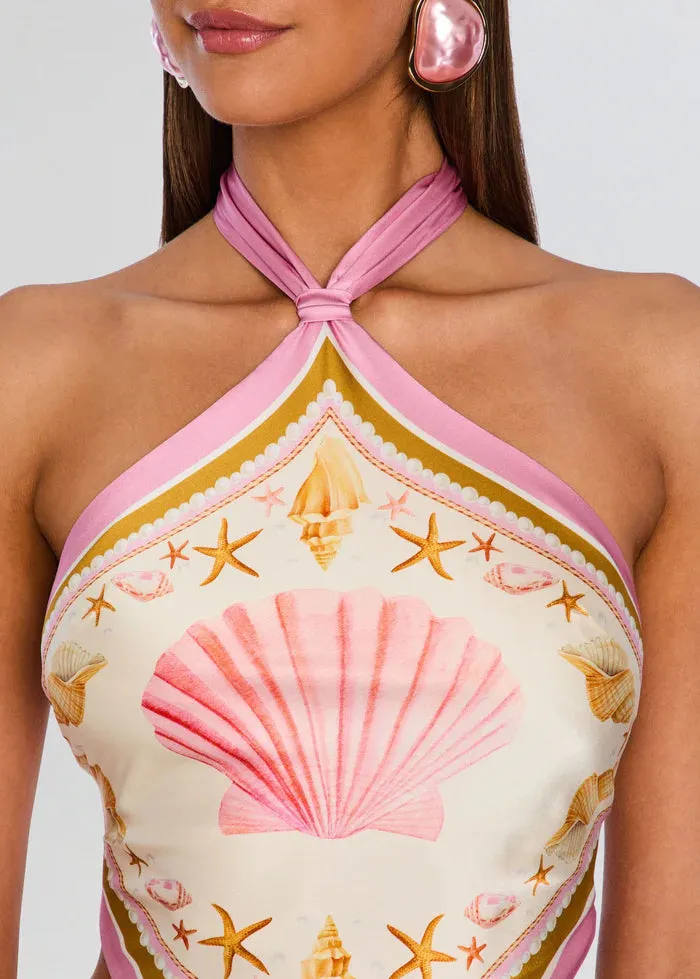 Retrofete - Jamie Top - Ochre Shell Foulard sold by Jessie Boutique product image thumbnail 3