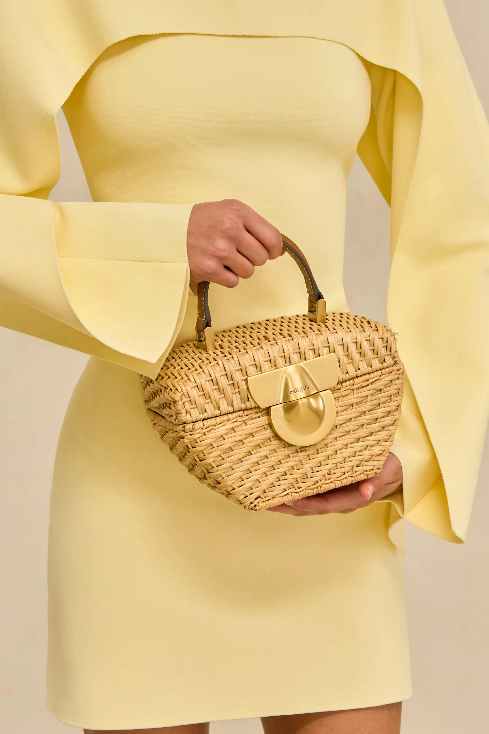 Cult Gaia - Tyla Mini Bag - Natural sold by Jessie Boutique product image thumbnail 3