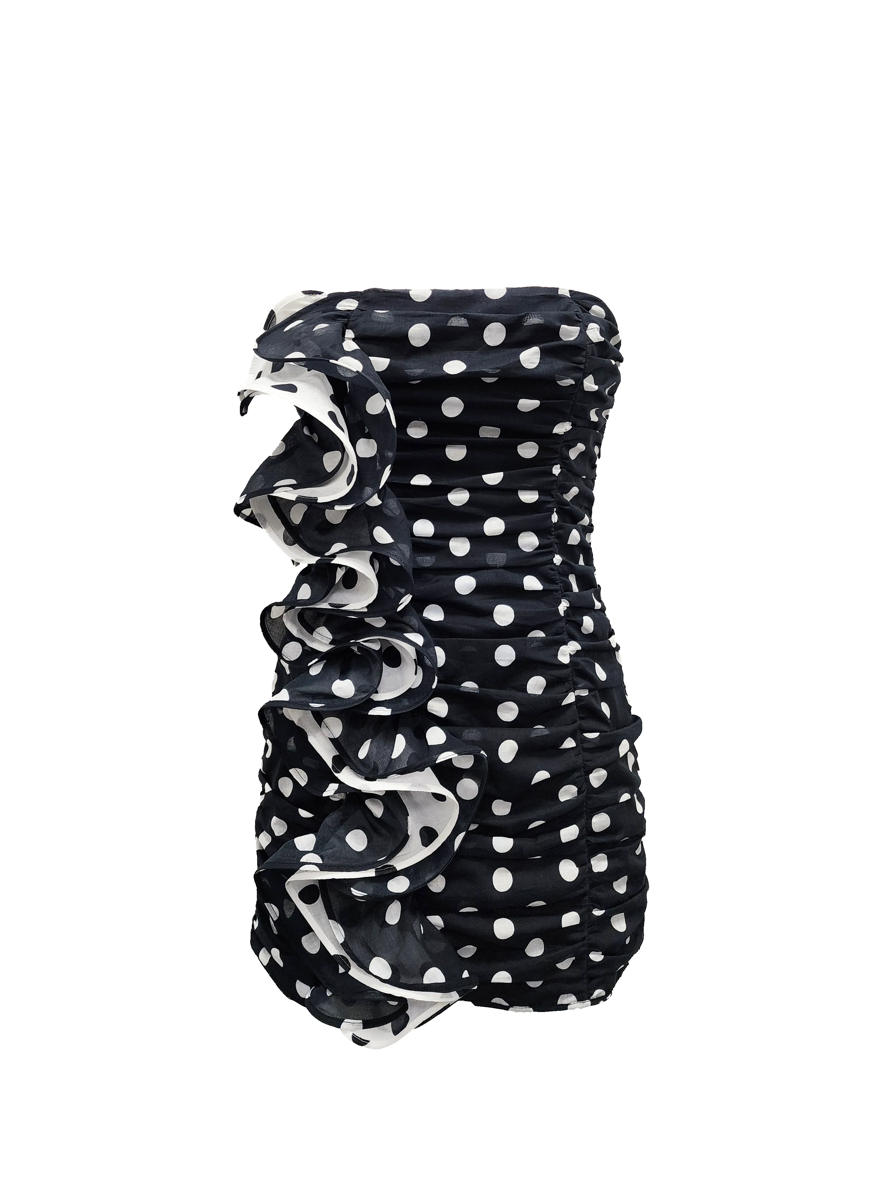 Charo Ruiz - Short Dress Rocio - Black Dots sold by Jessie Boutique product image thumbnail 5