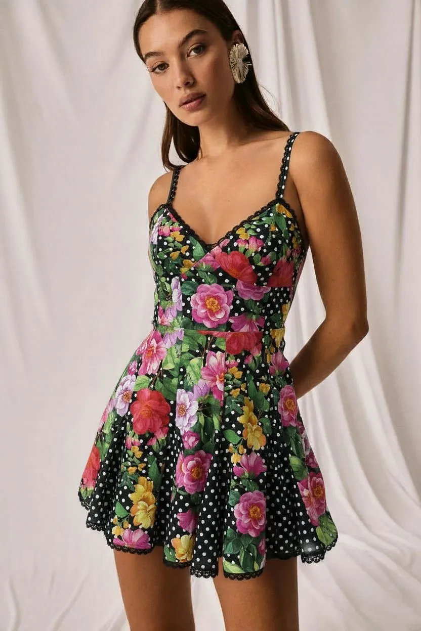 Charo Ruiz - Short Dress Rosela - Multiple Colors sold by Jessie Boutique product image thumbnail 2