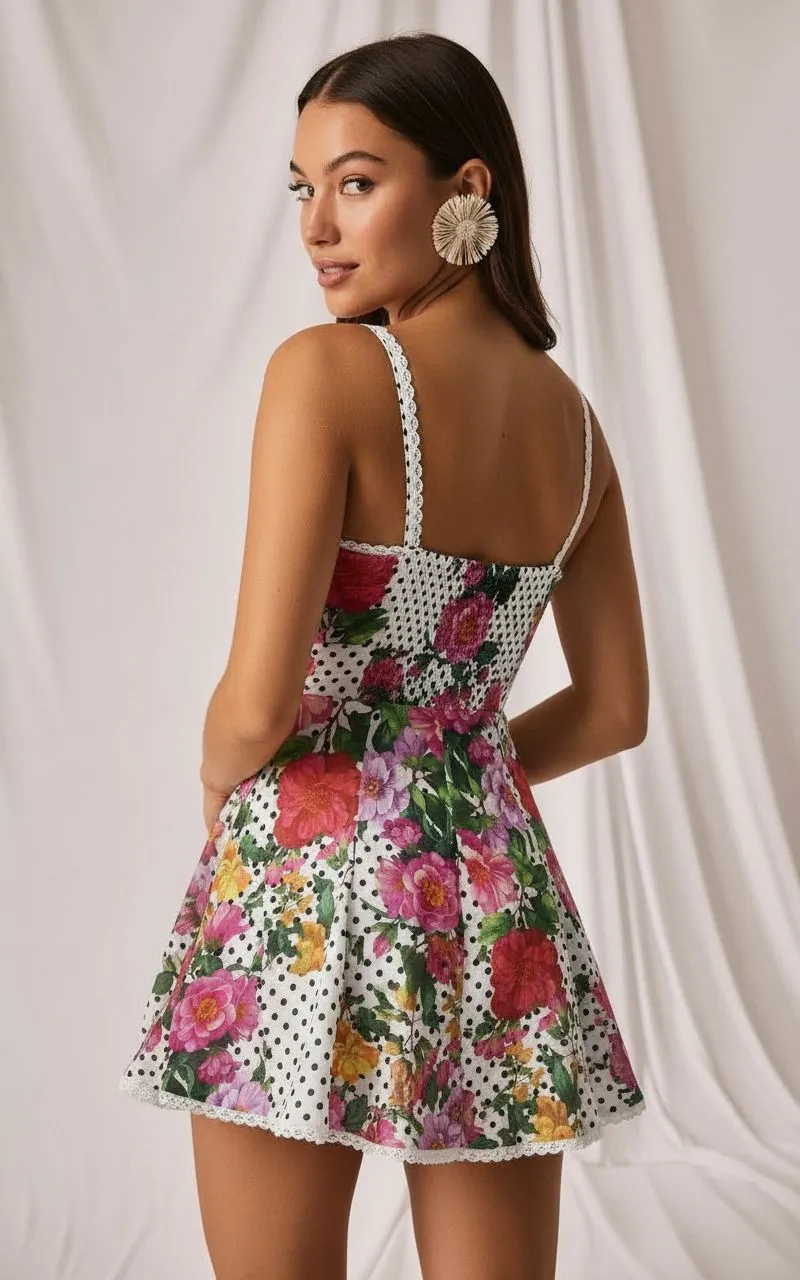 Charo Ruiz - Short Dress Rosela - Multiple Colors sold by Jessie Boutique product image thumbnail 3