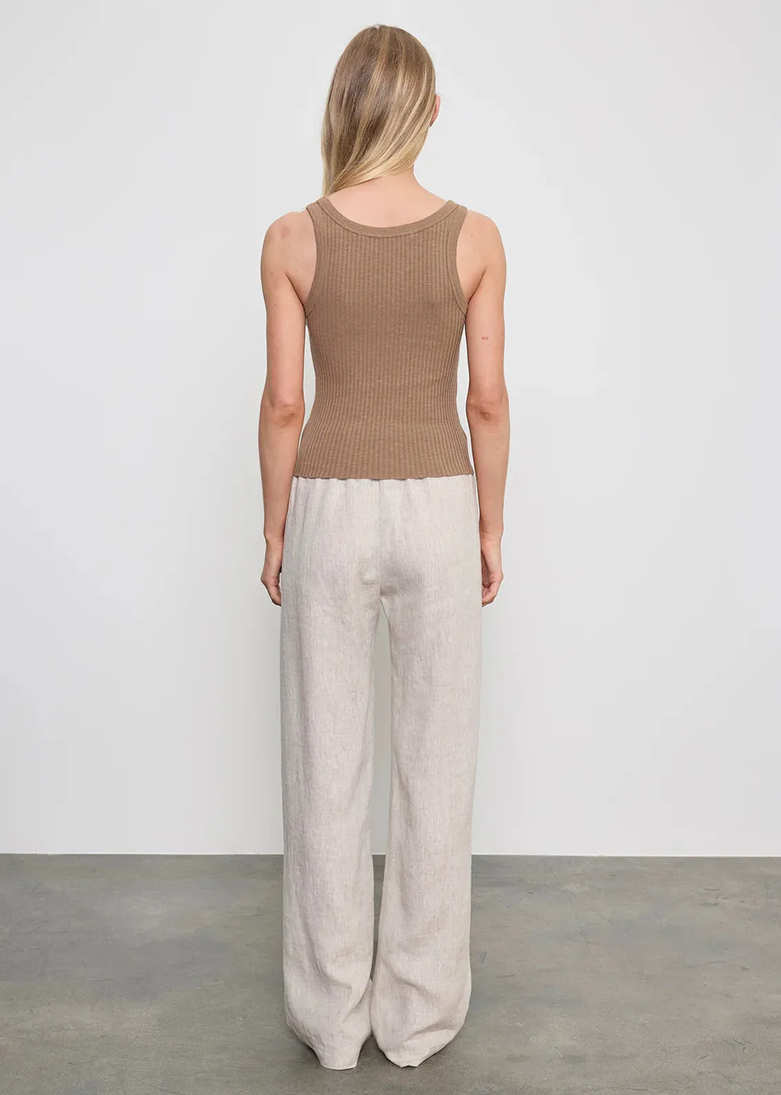 Enza Costa - Military Rib Crop Tank - Multiple Colors sold by Jessie Boutique product image thumbnail 2