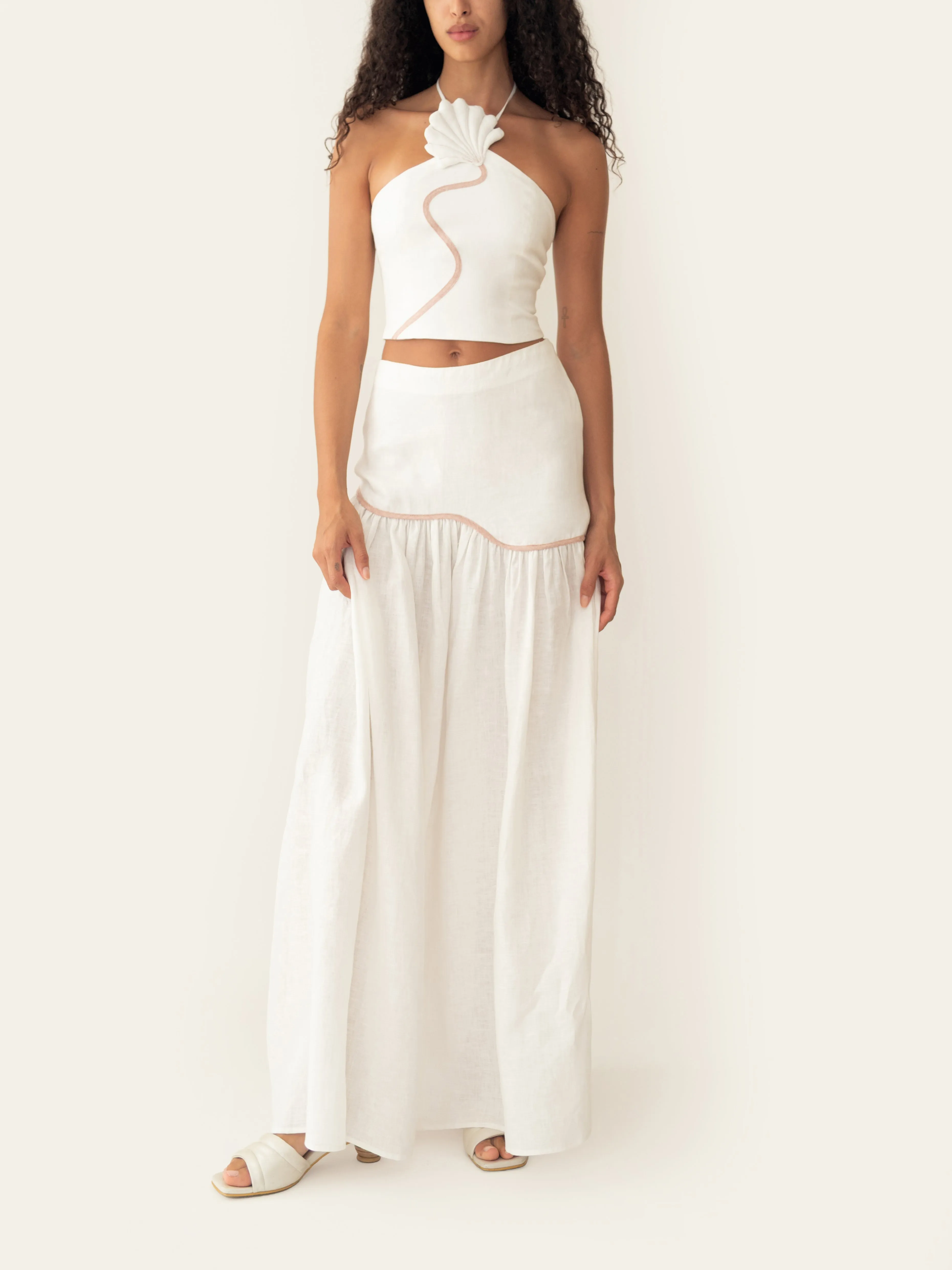Azulu - Leia Top - Ivory sold by Jessie Boutique product image thumbnail 3