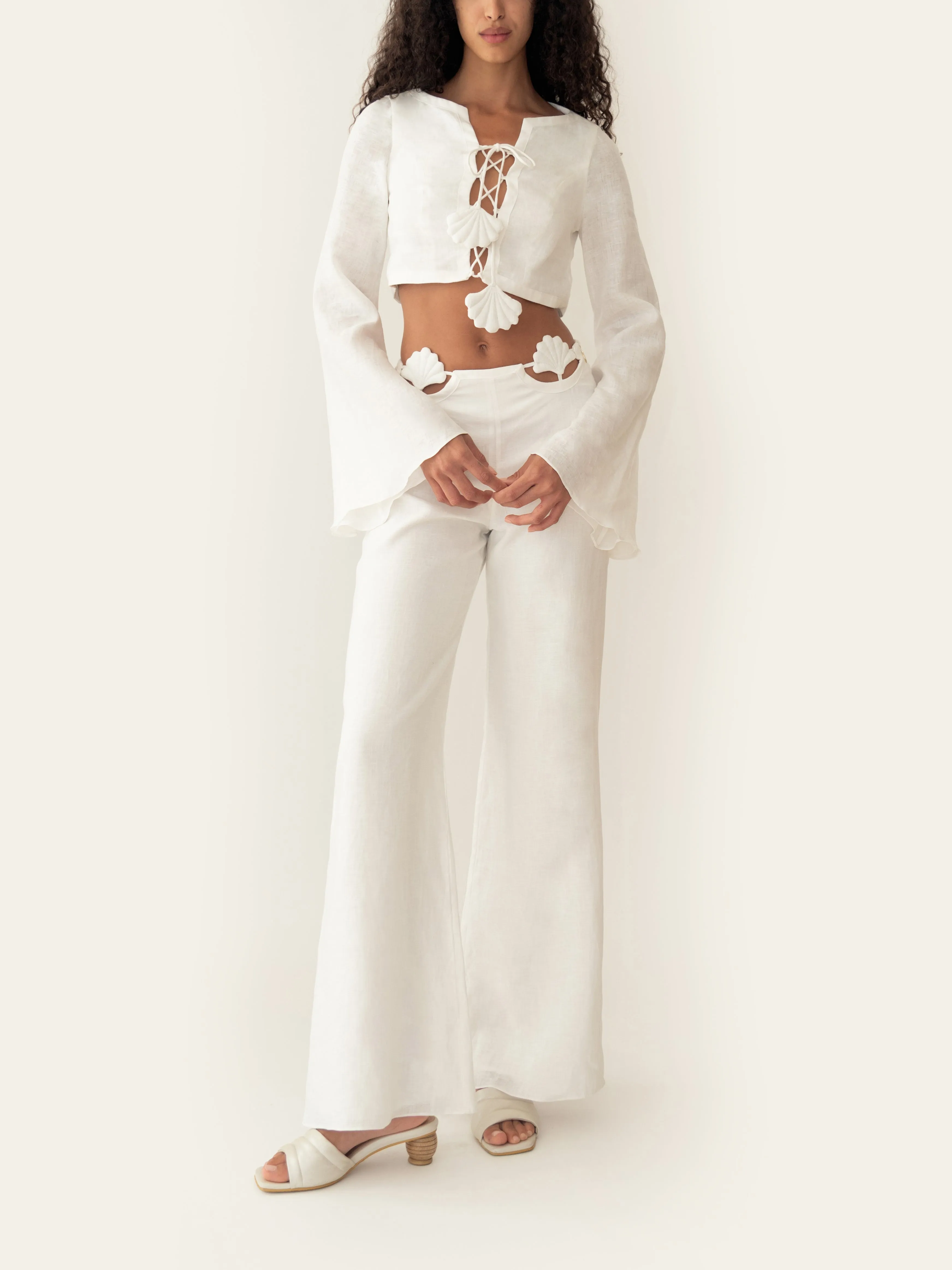 Azulu - Amelie Top - Ivory sold by Jessie Boutique product image thumbnail 2