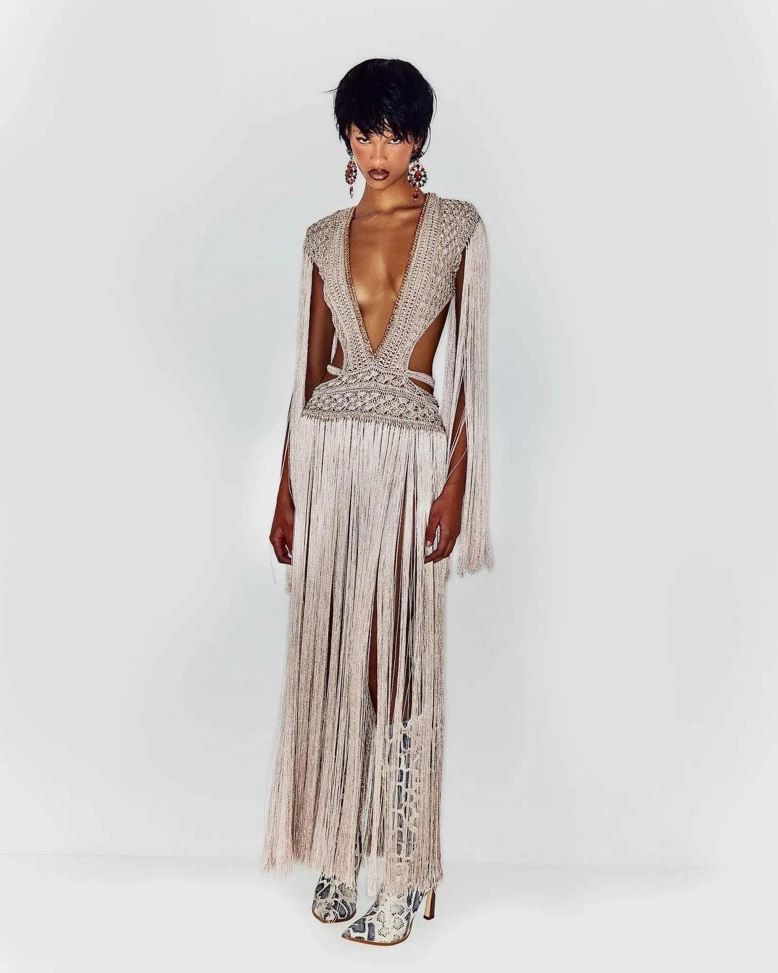 Ammi - Lençóis Dress - Champagne sold by Jessie Boutique product image thumbnail 3