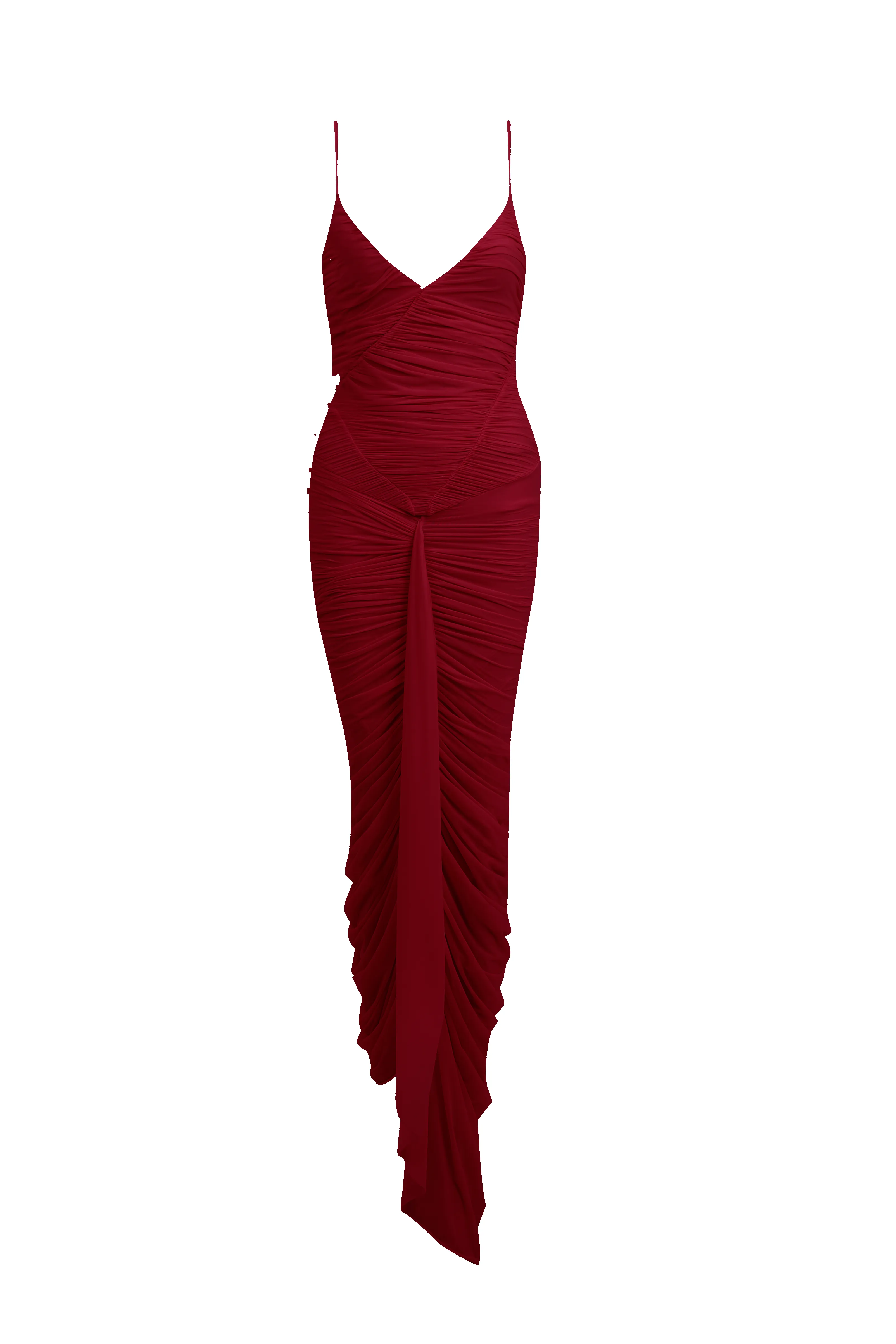 Maygel Coronel - Mater Long Dress - Merlot sold by Jessie Boutique product image thumbnail 4