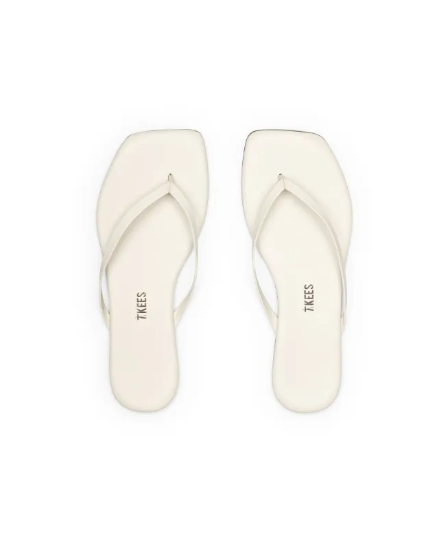 Tkees - Square Toe Lily - Cream made by TKEES