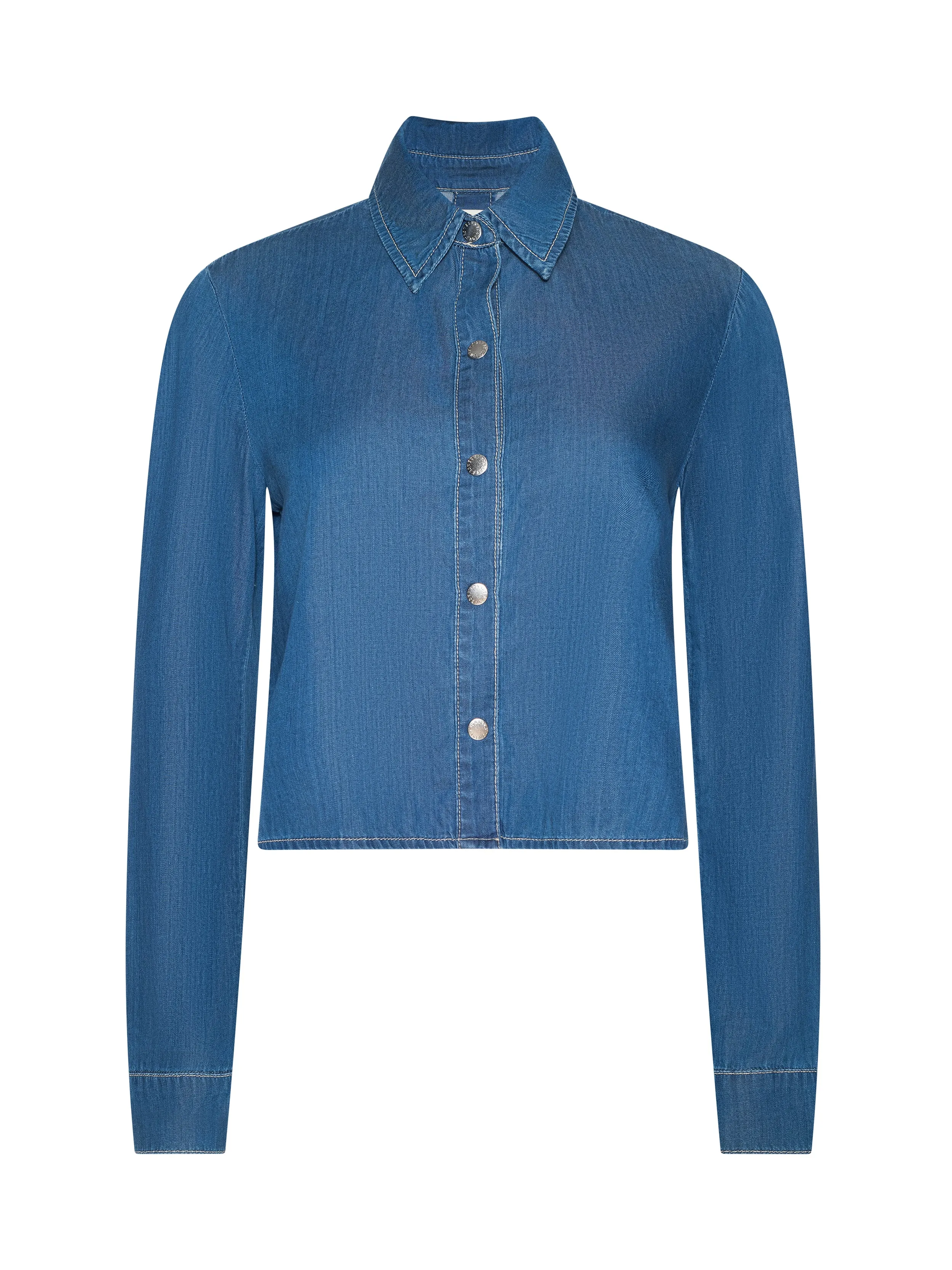L'agence - Annette Chambray Shirt - Cherokee sold by Jessie Boutique product image thumbnail 5
