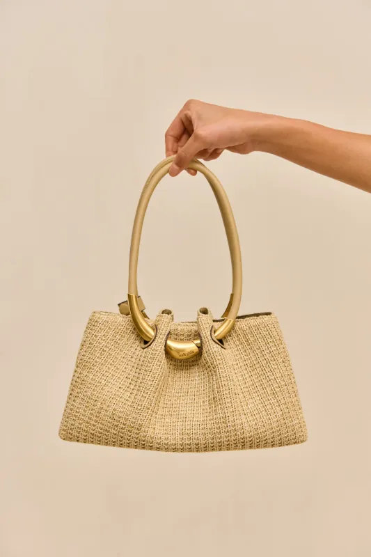 Cult Gaia - Asa Shoulder Bag - Natural made by Cult Gaia