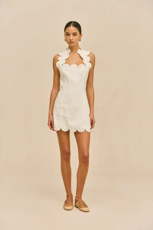 Cult Gaia - Derry Dress - Off White made by Cult Gaia