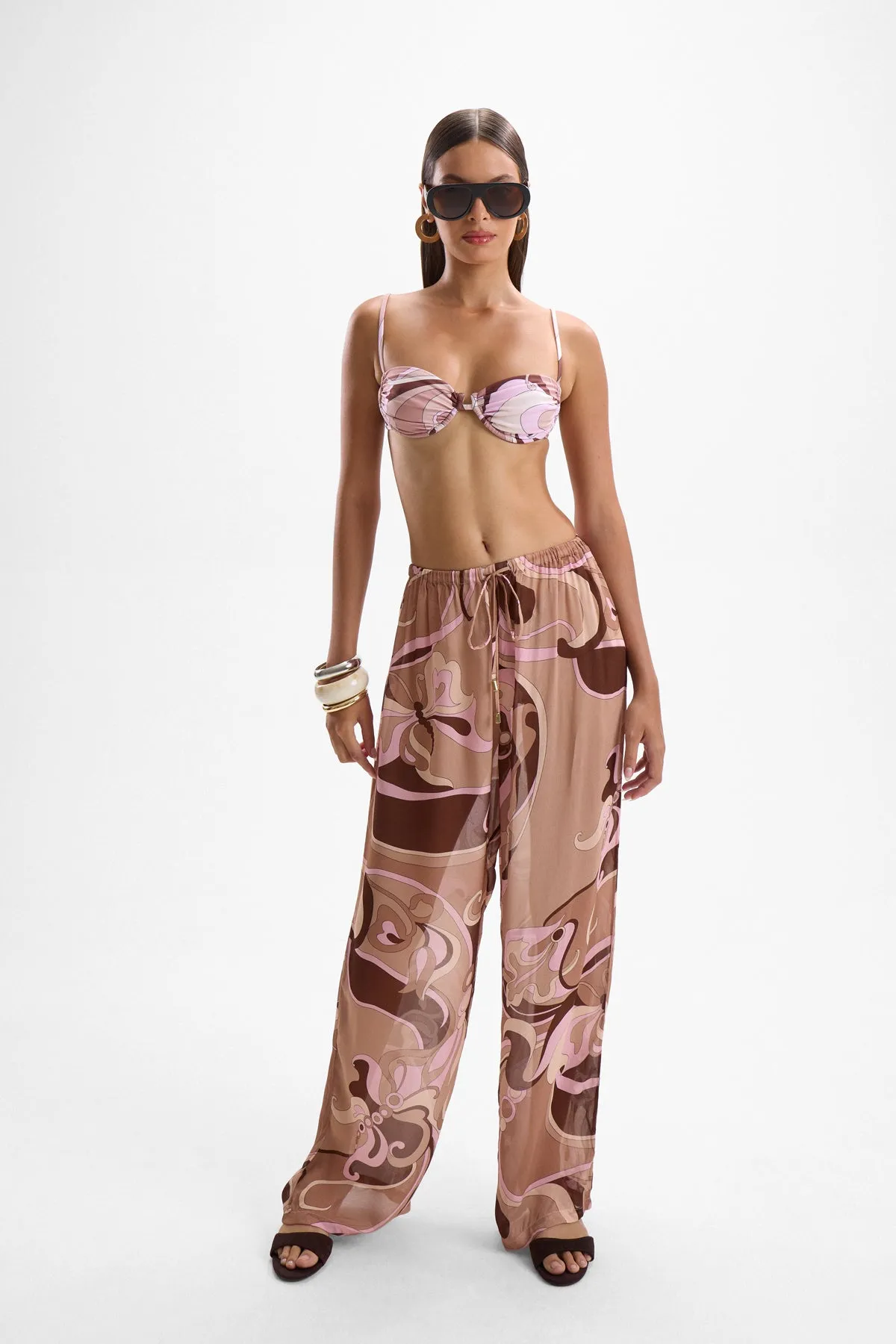 Cin Cin - Oasis Pants - Deco Mocha sold by Jessie Boutique product image thumbnail 3