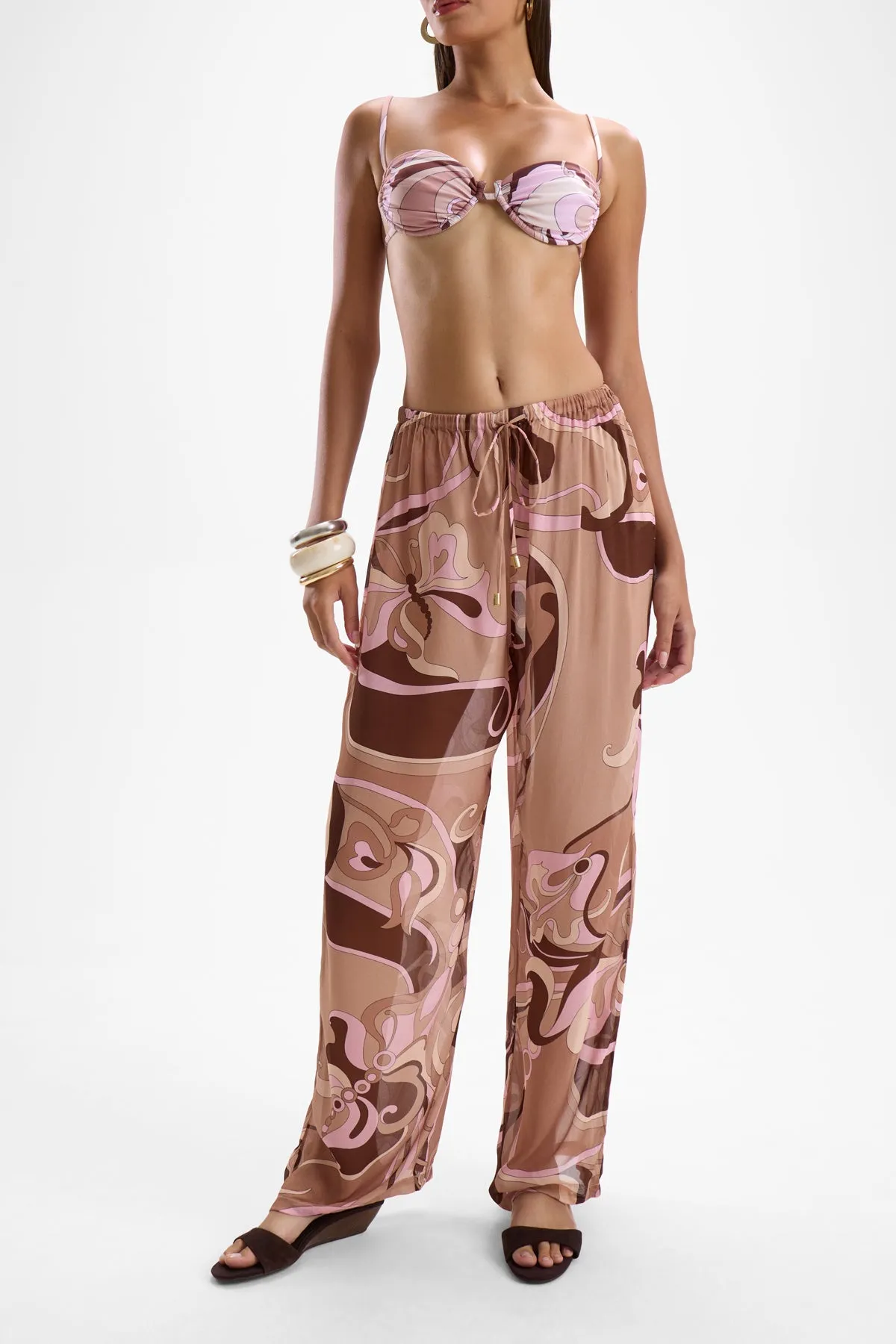 Cin Cin - Oasis Pants - Deco Mocha sold by Jessie Boutique product image thumbnail 4