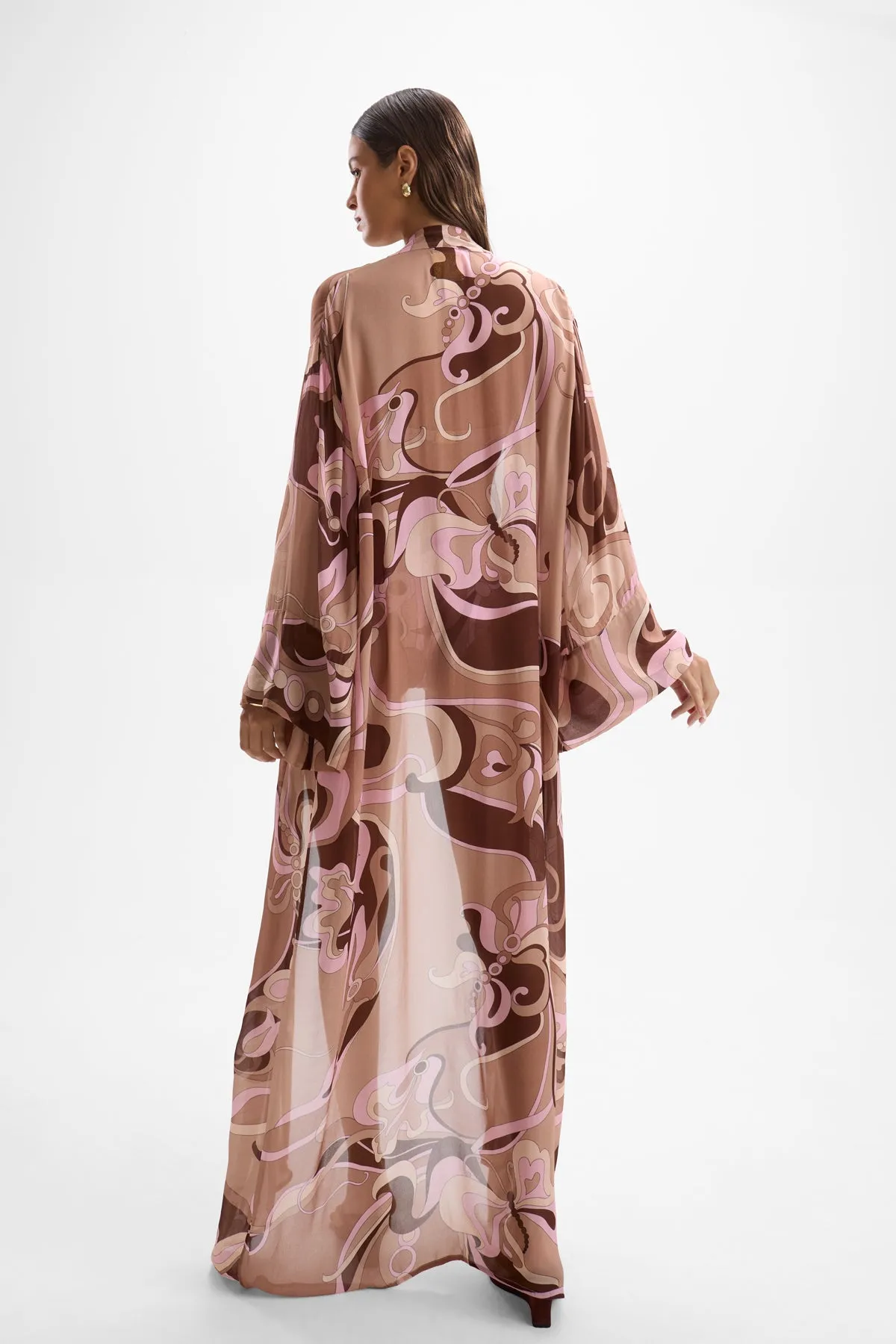 Cin Cin - Fortune Robe - Deco Mocha sold by Jessie Boutique product image thumbnail 3