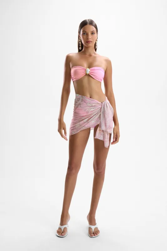 Cin Cin - Short Scarf - Deco Pink made by Jessie Boutique