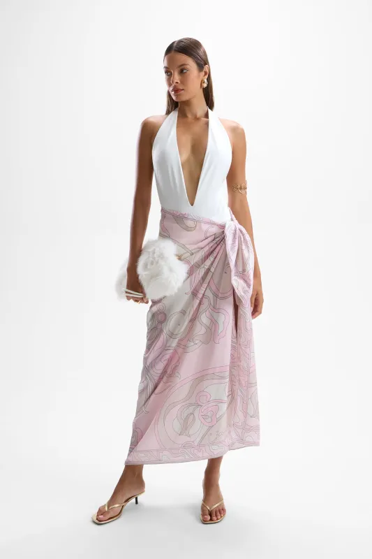 Cin Cin - Long Scarf - Deco Pink made by Jessie Boutique