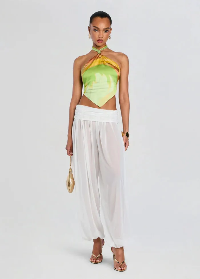 Retrofete - Jamie Silk Top - Pera Brushstroke sold by Jessie Boutique product image thumbnail 2