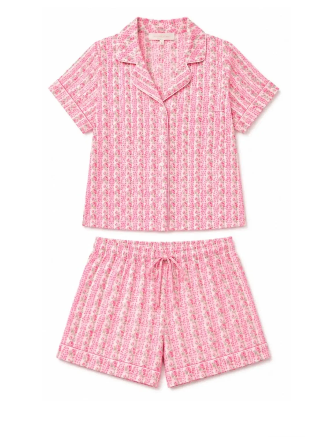 Loveshackfancy - Prym Pajamas Set - Strawberry Macaroon sold by Jessie Boutique