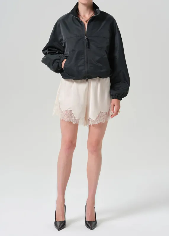 Citizens Of Humanity - Lace Trimmed Tap Short - Cream made by Citizens Of Humanity