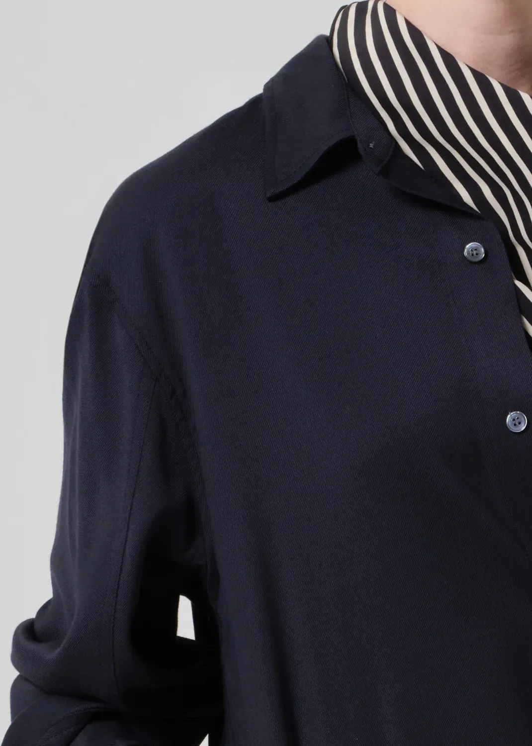 Citizens Of Humanity - Kayla Shirt - Navy sold by Jessie Boutique product image thumbnail 2