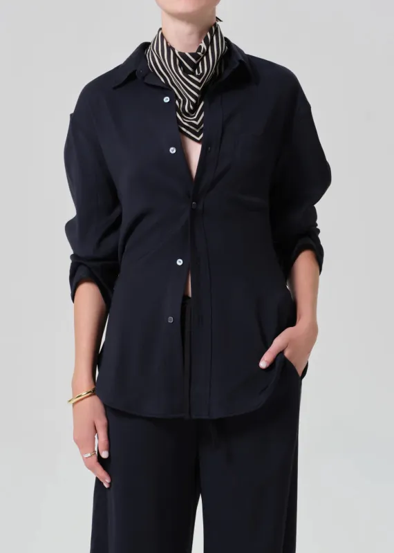 Citizens Of Humanity - Kayla Shirt - Navy made by Citizens Of Humanity