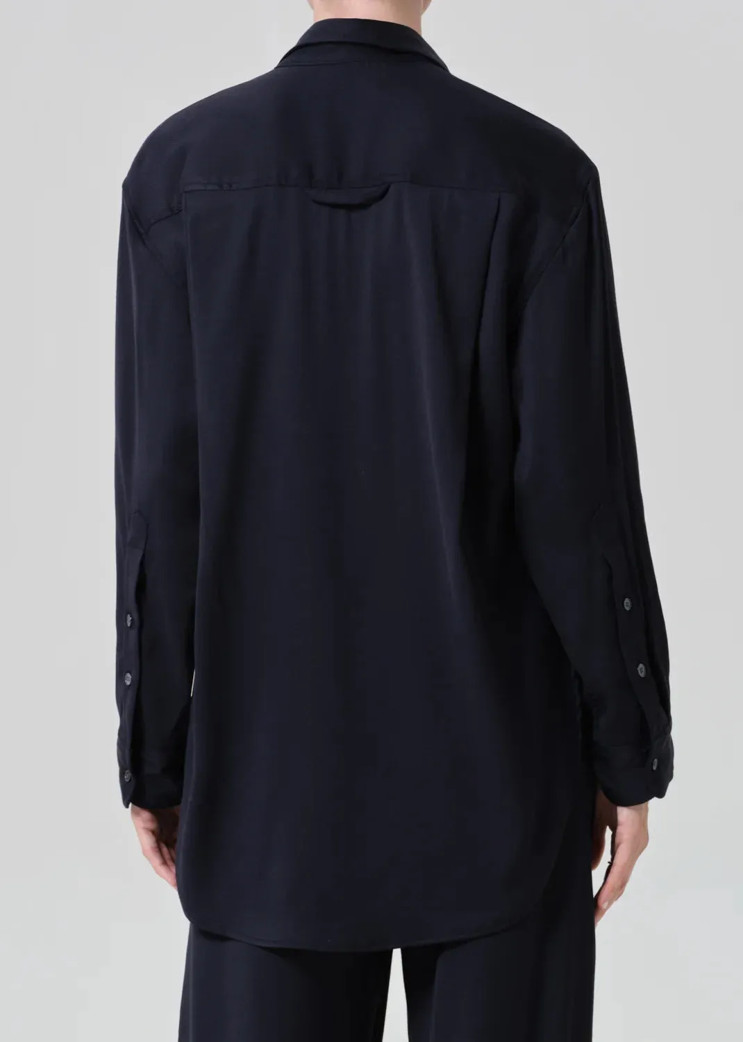 Citizens Of Humanity - Kayla Shirt - Navy sold by Jessie Boutique product image thumbnail 3