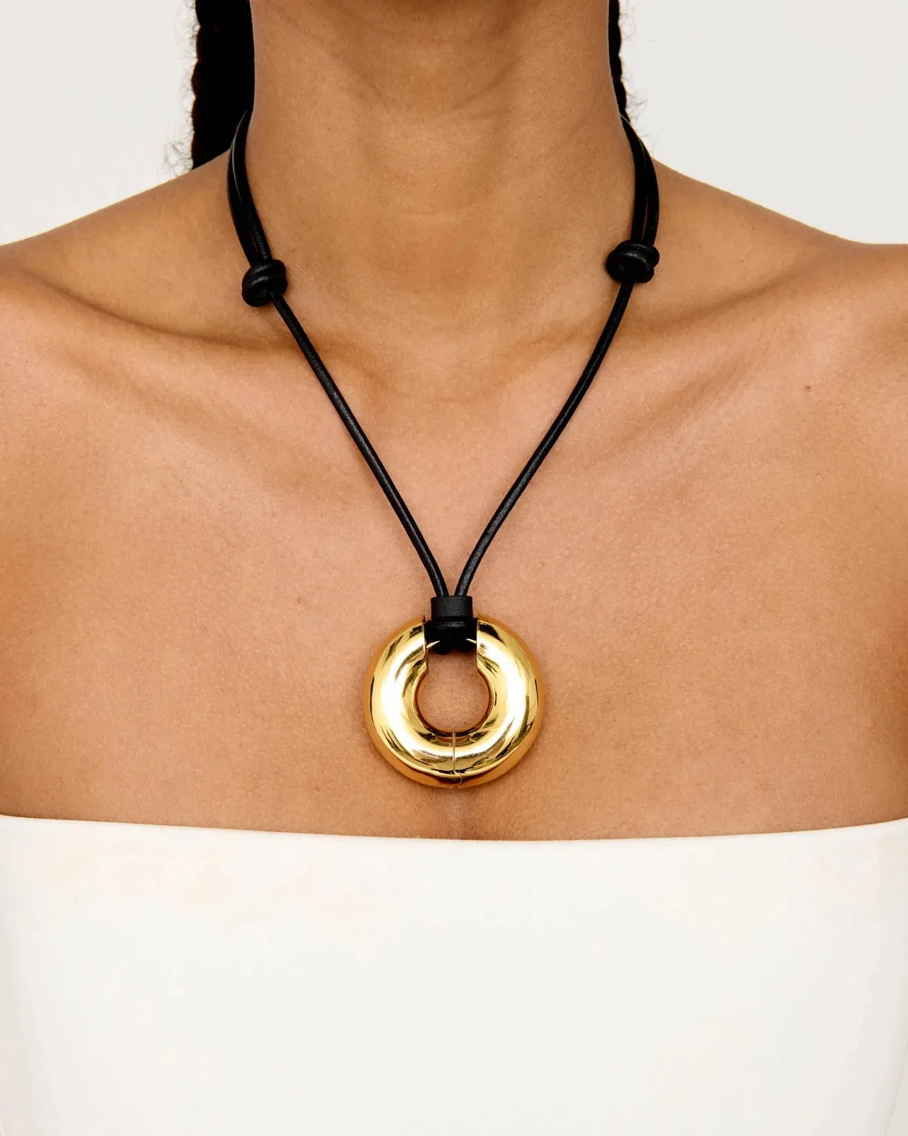 Èliou - Jumbo Charlie Necklace - Gold Plated sold by Jessie Boutique product image thumbnail 3