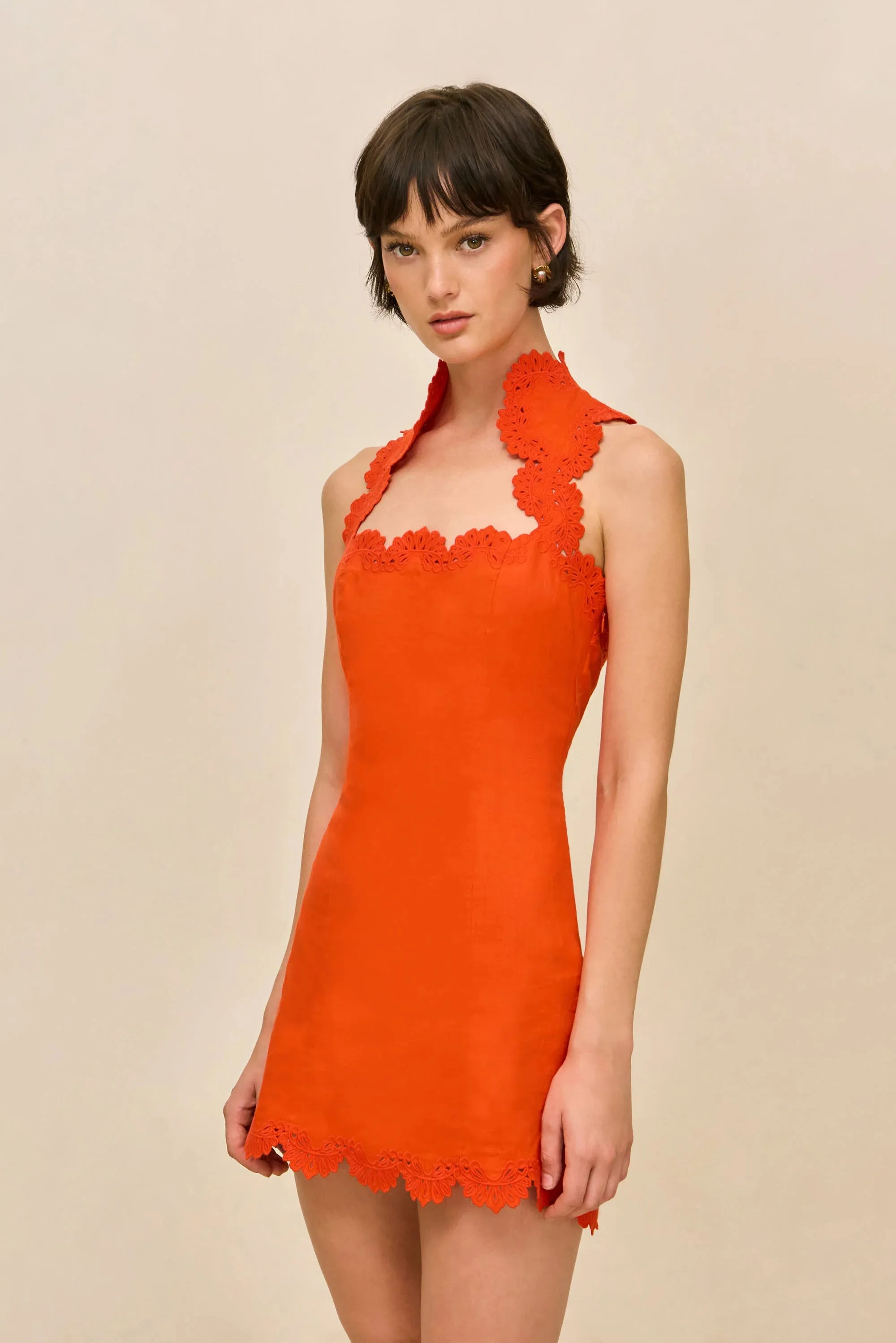 Cult Gaia - Derry Dress - Tangelo sold by Jessie Boutique product image thumbnail 2