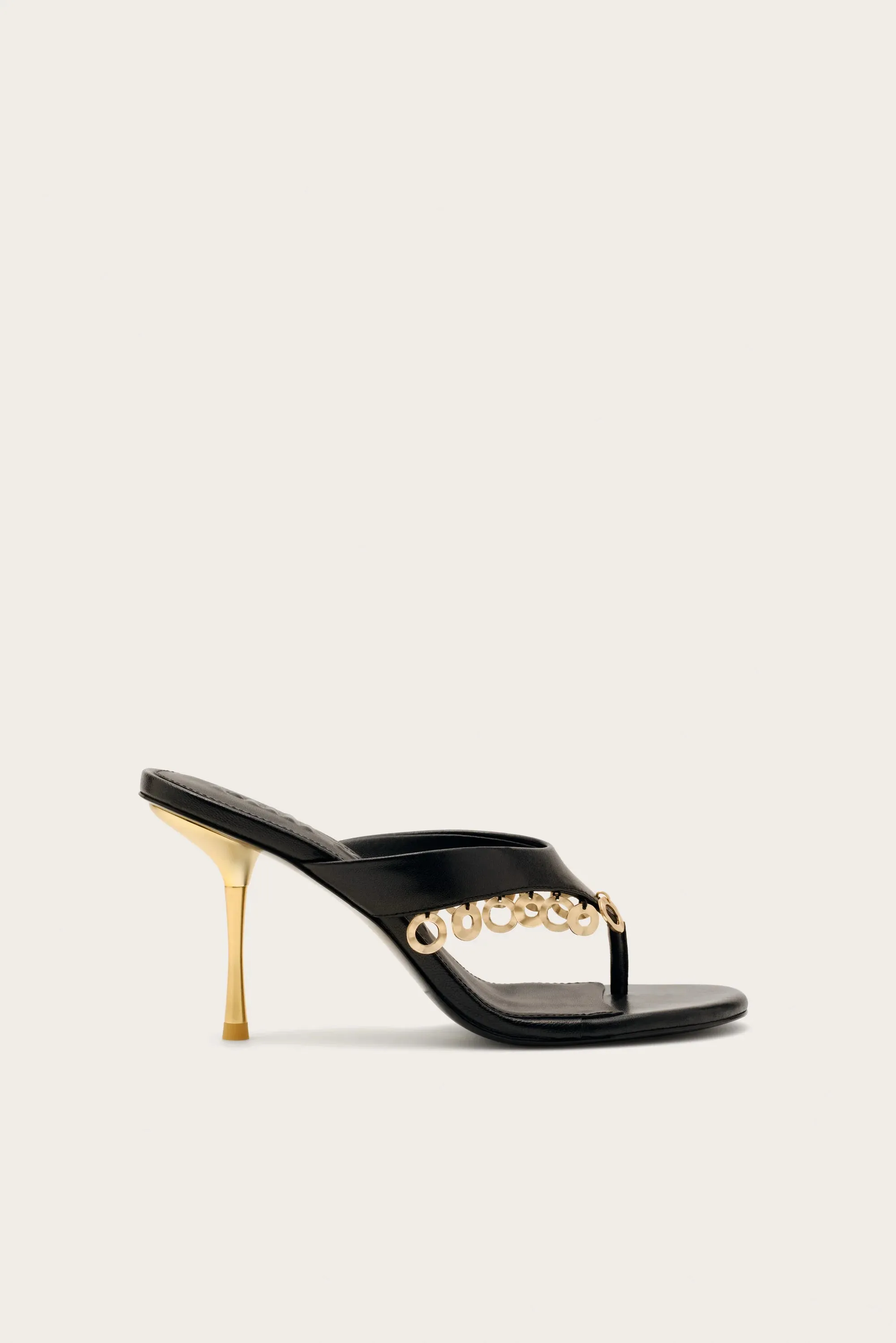 Cult Gaia - Stella Embellished Heel - Black sold by Jessie Boutique