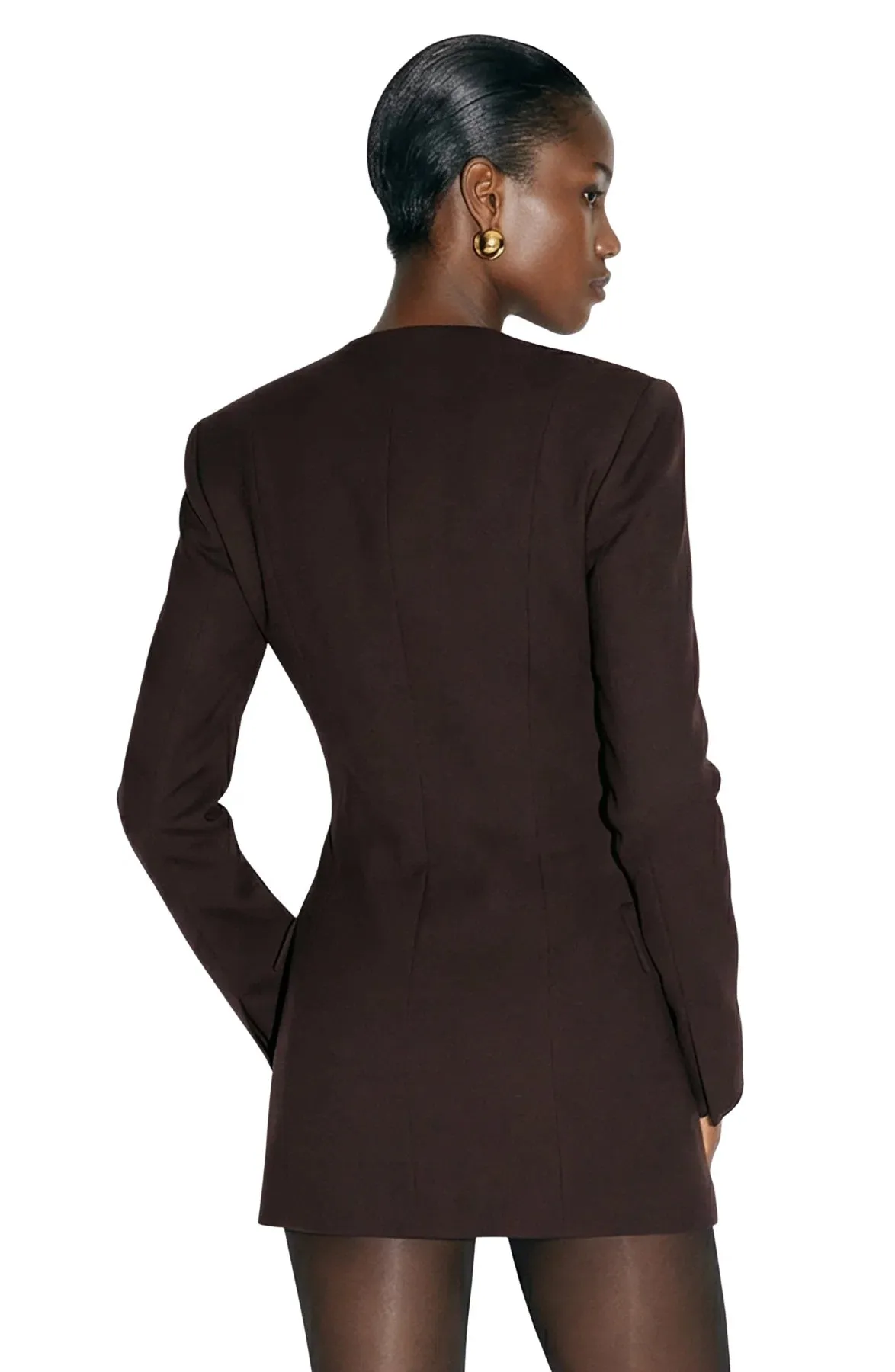 Ronny Kobo - Brette Dress - Chocolate sold by Jessie Boutique product image thumbnail 3